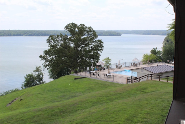 property view of water