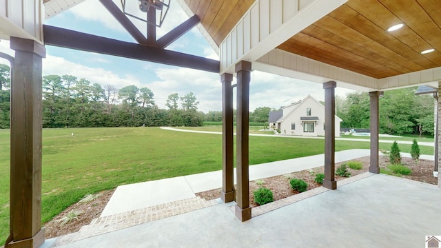 view of patio