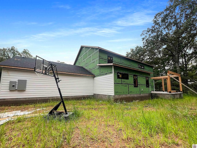 view of property exterior