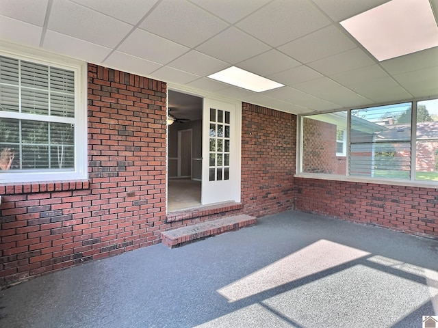 exterior space with a patio