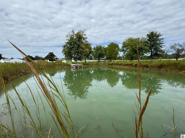 view of water feature