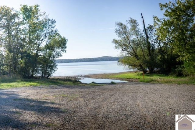 property view of water