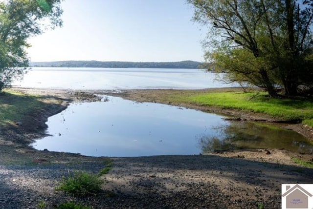 view of water feature