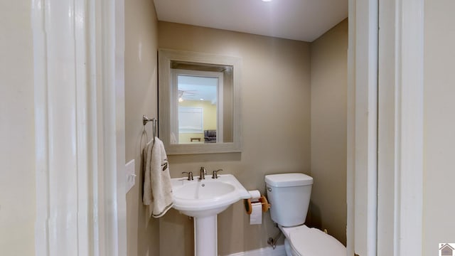 bathroom with toilet