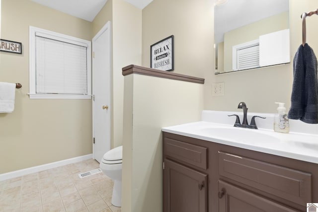 1405 Goose Holw, Cadiz, KY 42211 - bathroom featuring vanity, toilet, and baseboards
