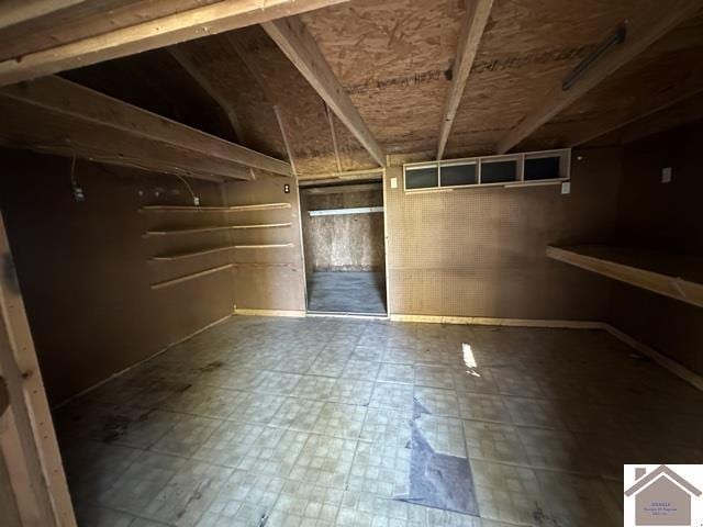 view of storage