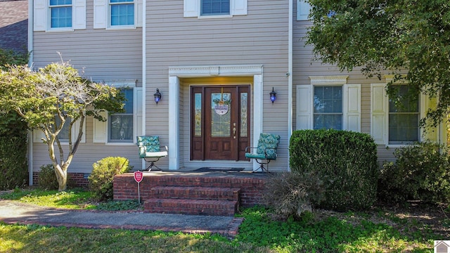 view of property entrance