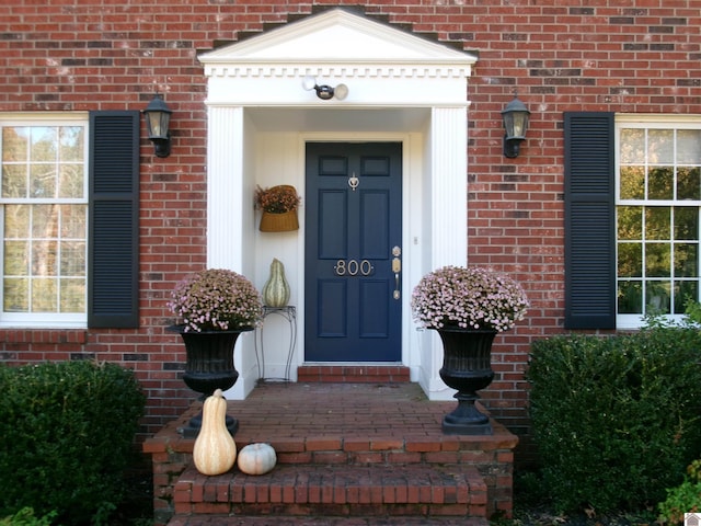 view of property entrance