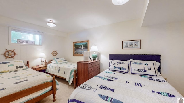 bedroom featuring carpet floors