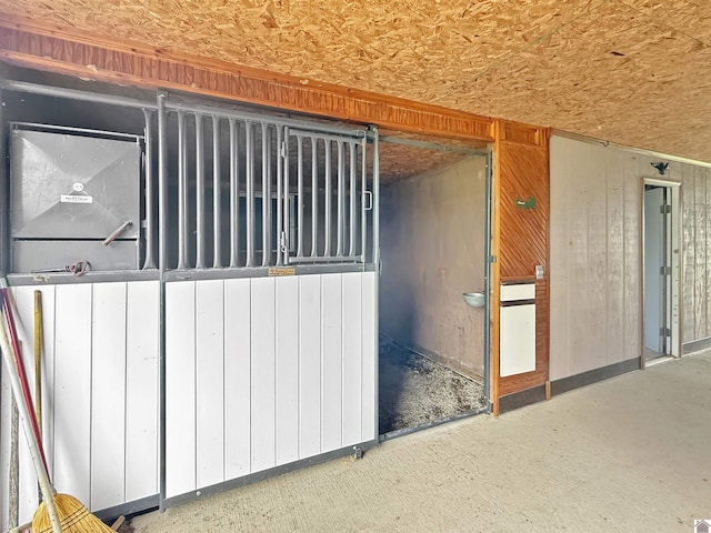 view of horse barn