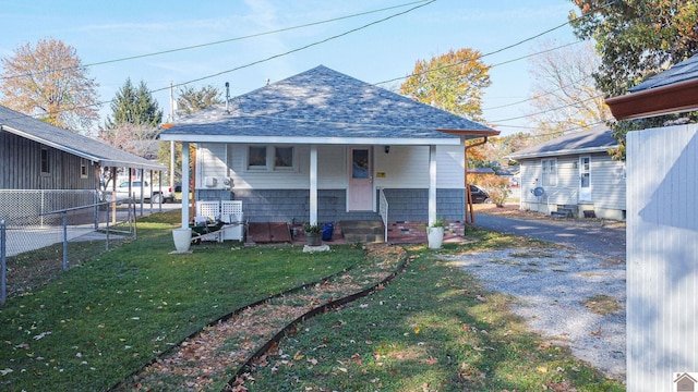 1804 Market St, Metropolis, IL 62960 - back of house with roof with shingles and entry steps