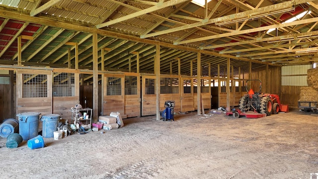 view of stable