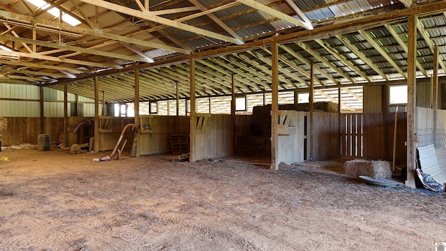 view of stable