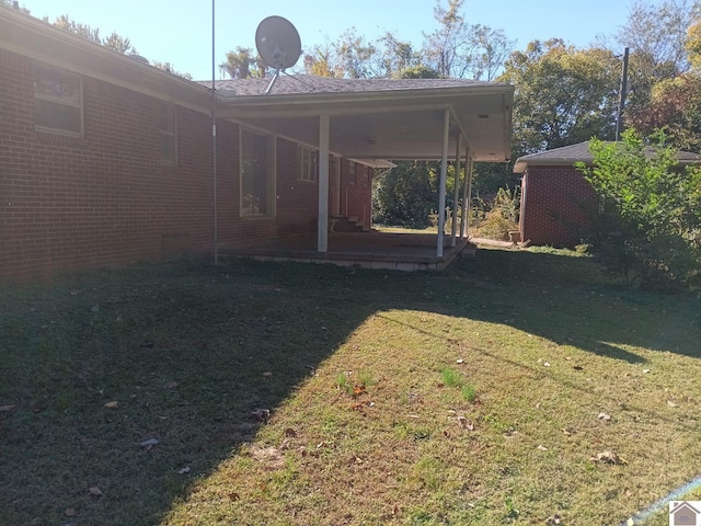 23 Piper, Clinton, KY 42031 - view of green lawn featuring a patio
