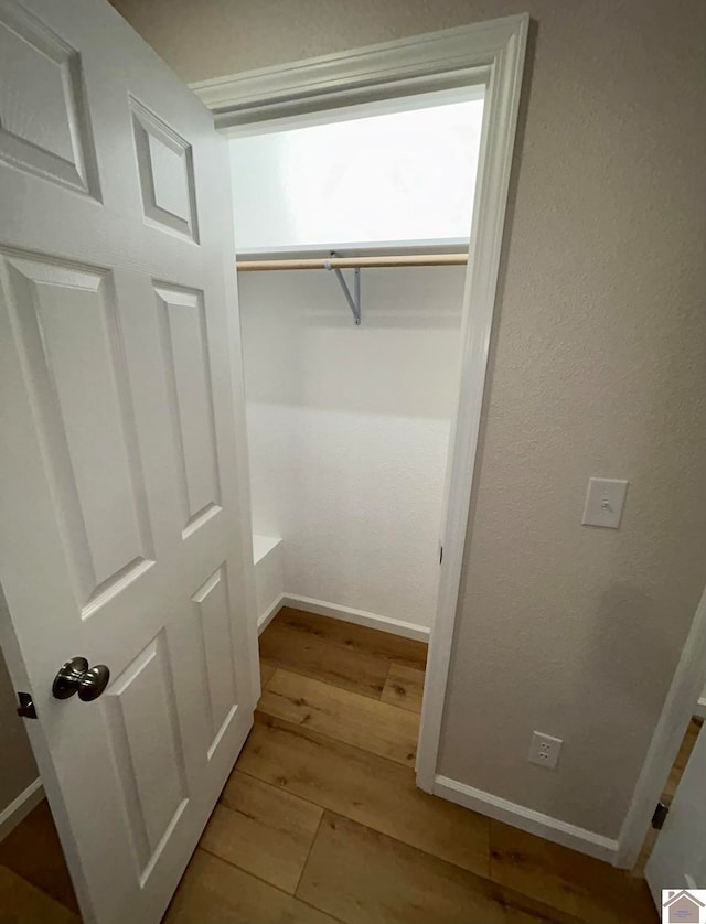 view of closet