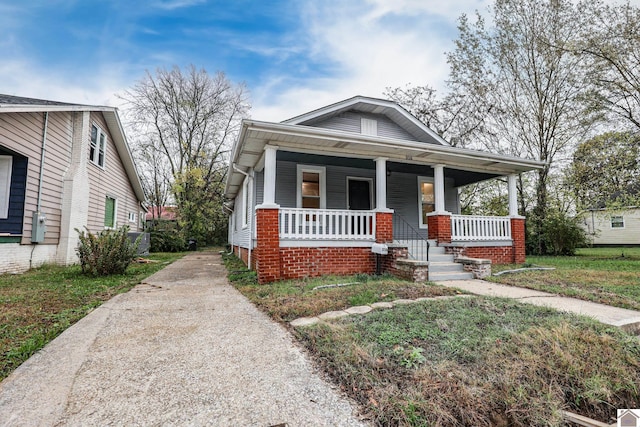 view of bungalow-style home