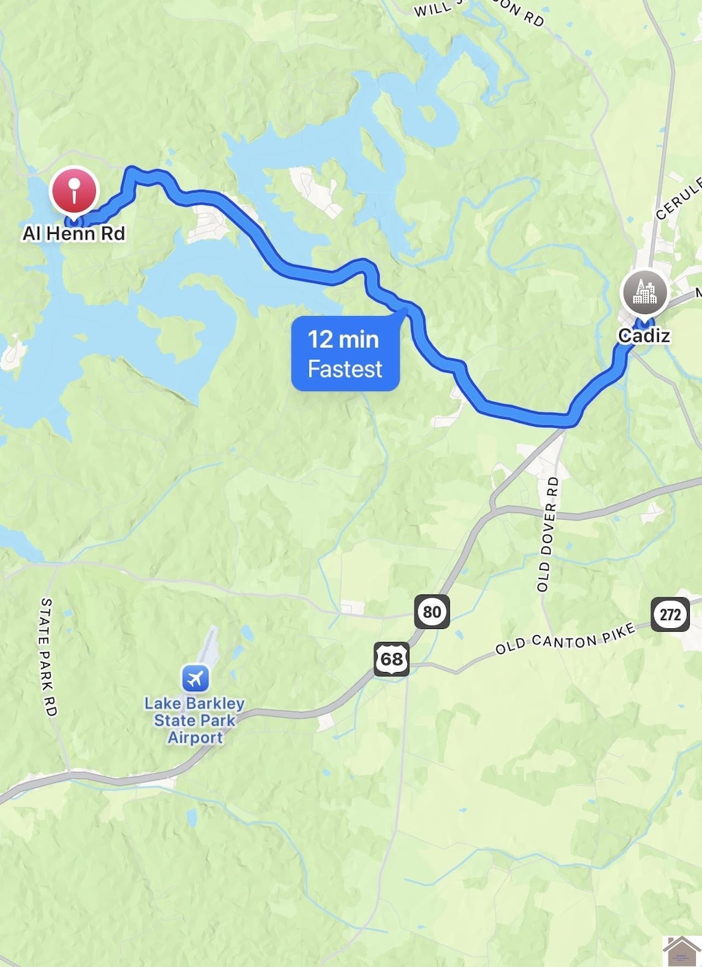 Al Henn Rd, Cadiz, KY 42211