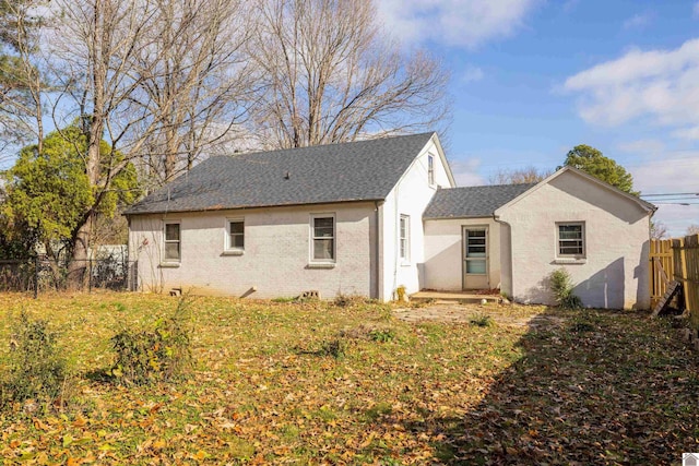 view of back of house