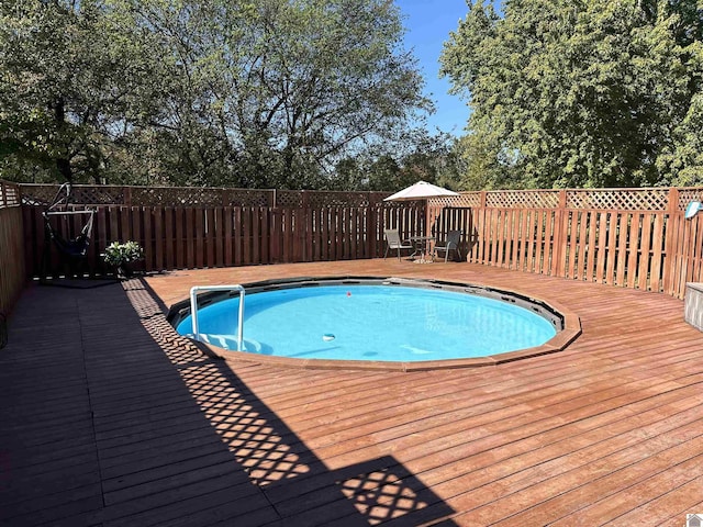 155 County Line Rd, Paducah, KY 42003 - view of pool featuring a deck