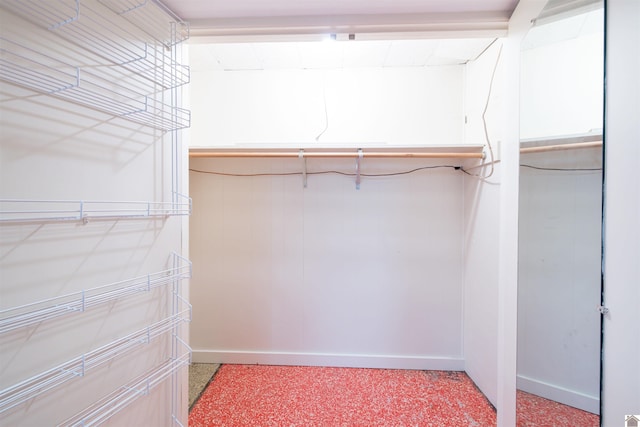 view of spacious closet