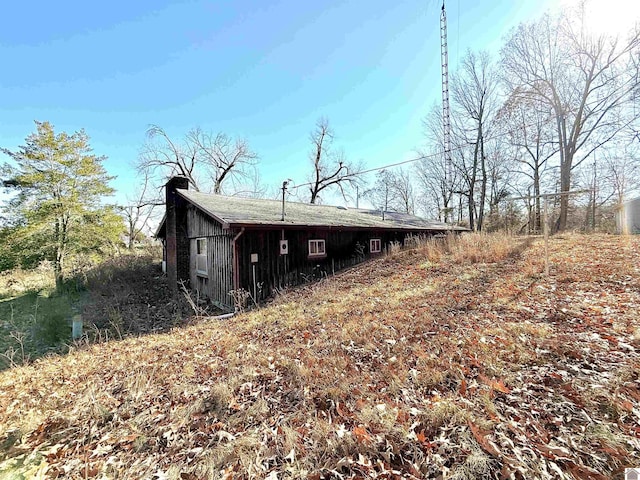 view of home's exterior