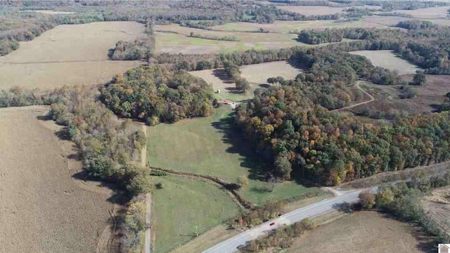 3480 Radio Rd, Almo, KY 42020 - drone / aerial view with a rural view