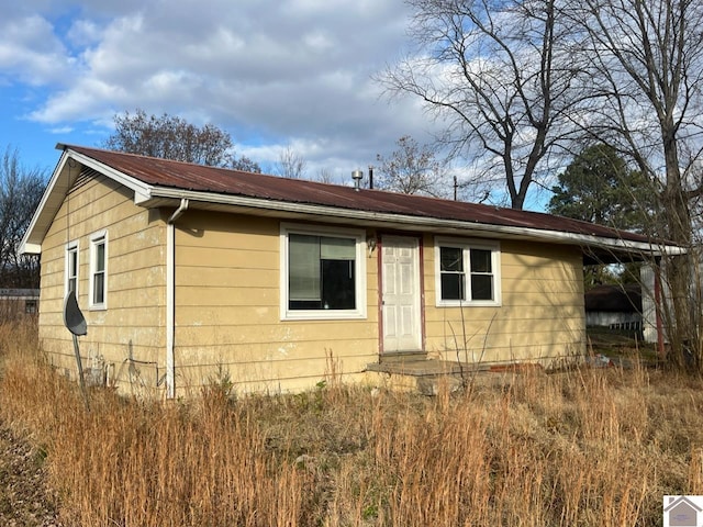 view of ranch-style house