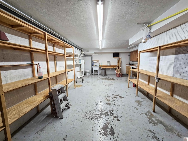view of storage room