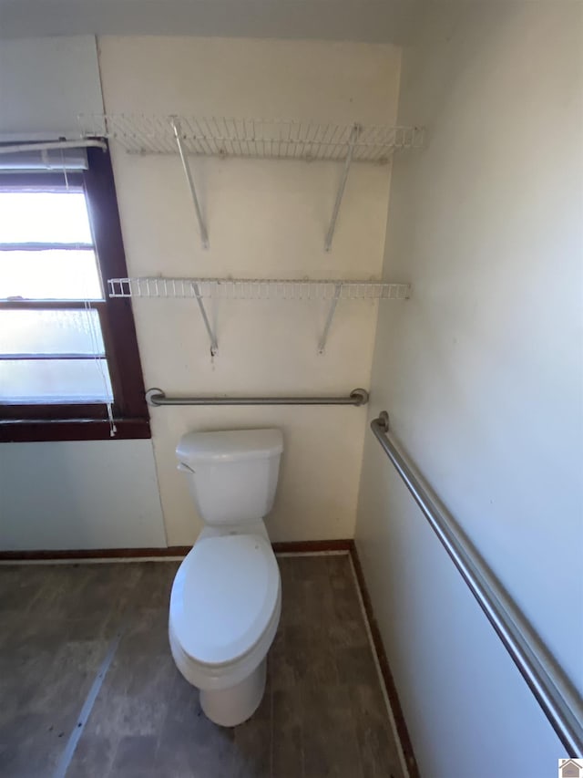 bathroom with toilet