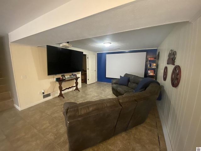 view of home theater room