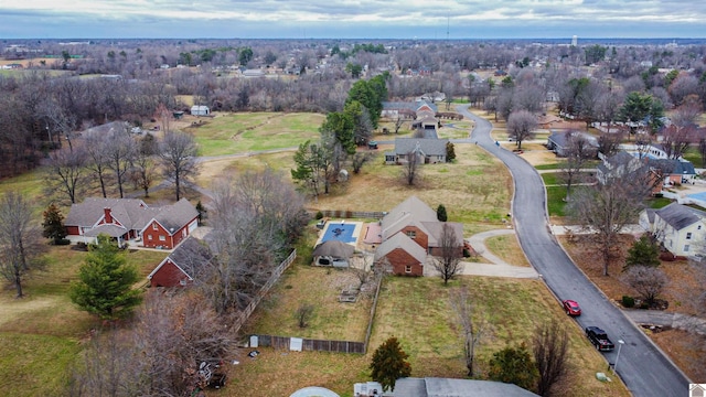 aerial view