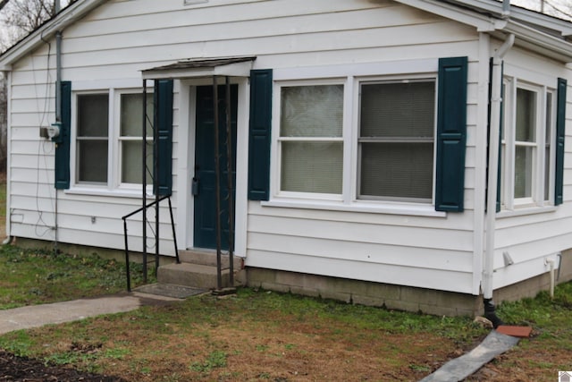 view of bungalow-style home