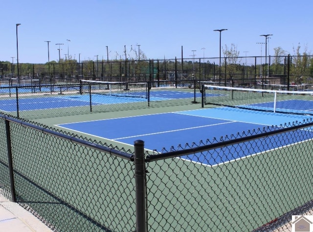 view of sport court