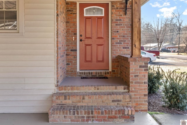 view of property entrance