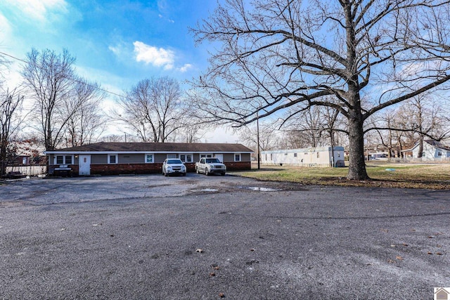 view of ranch-style home