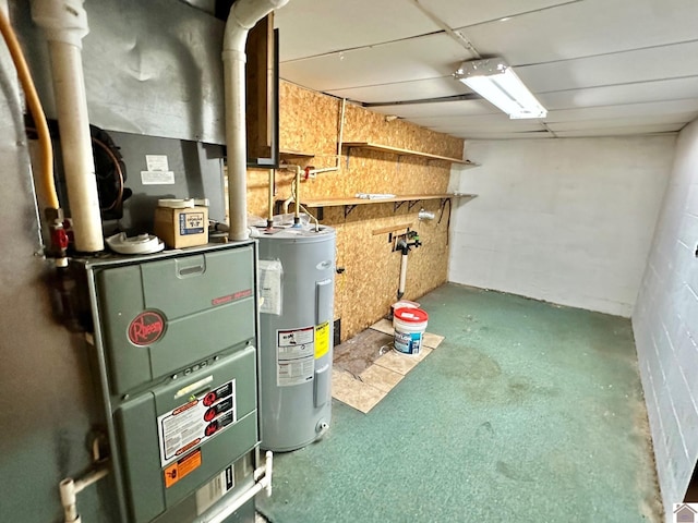 utilities with water heater