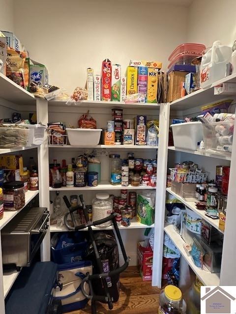 view of pantry