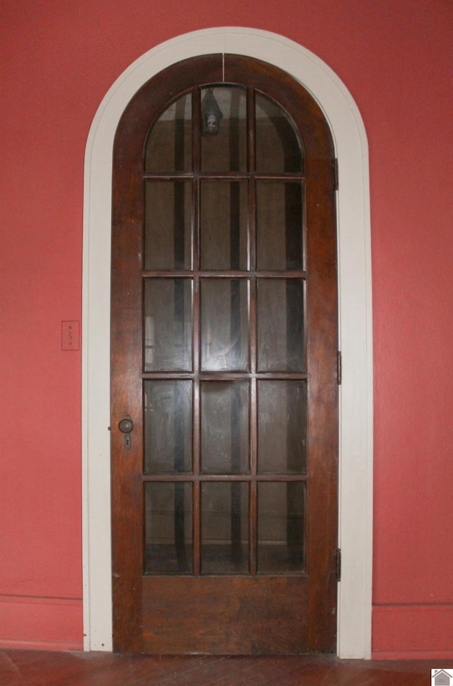 view of room details