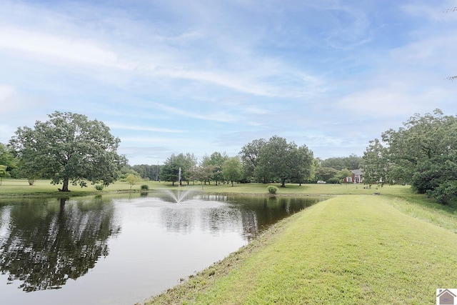 property view of water