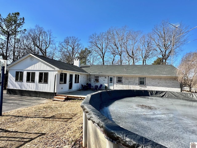 view of ranch-style home