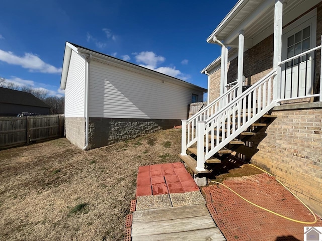 view of home's exterior