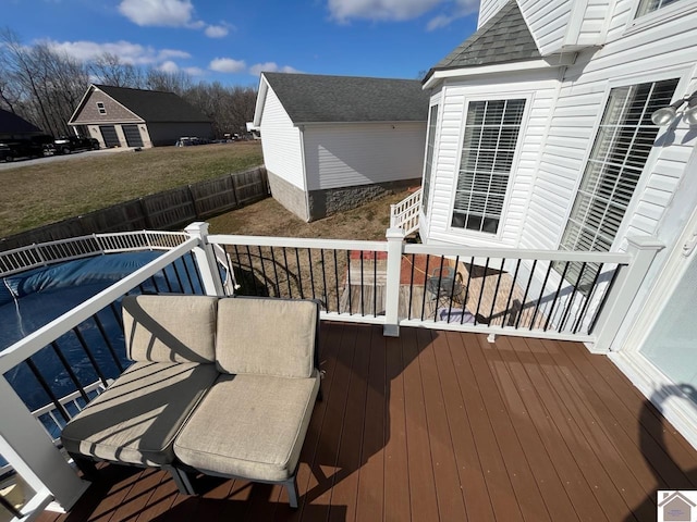 view of deck