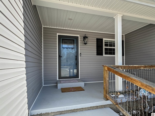 view of entrance to property