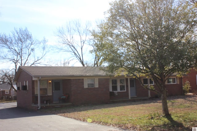 view of ranch-style house