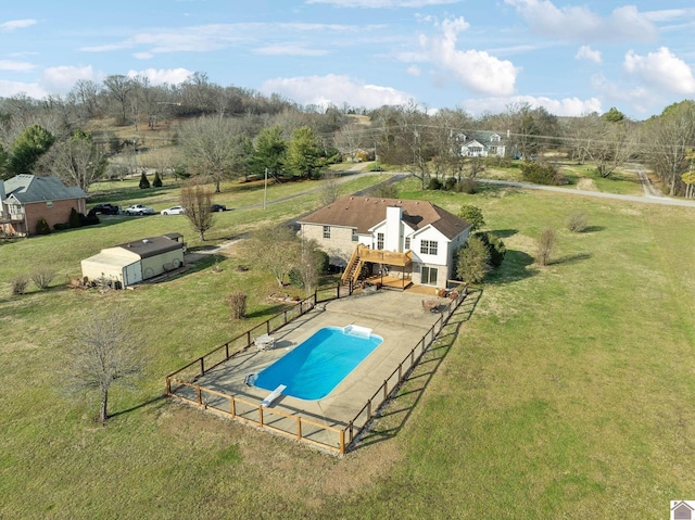 view of pool