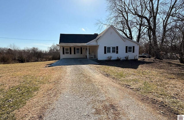 view of front of house