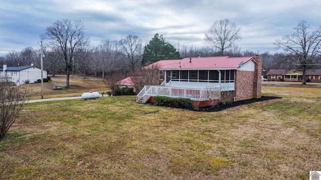 8200 Houser Rd, Boaz, Mccracken, KY 42027 - exterior space featuring a sunroom