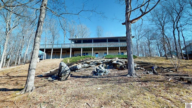 view of front of house