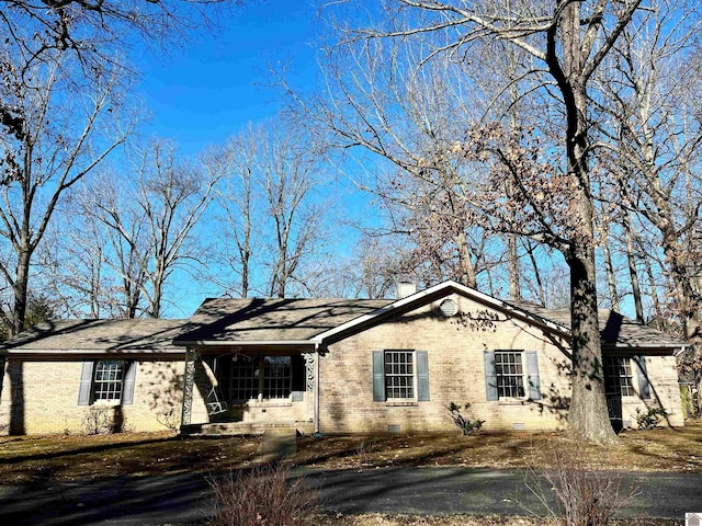 view of ranch-style house