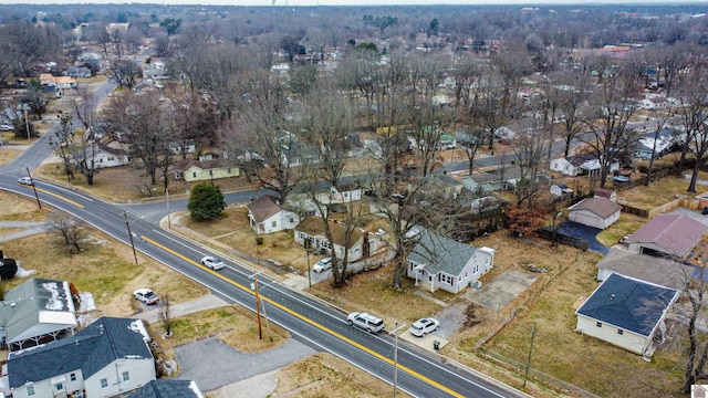 drone / aerial view featuring a residential view